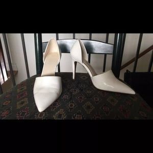 White ZARA Heels